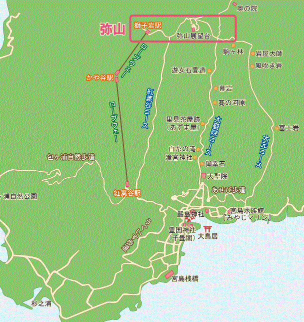misen map 1